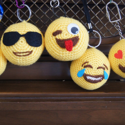 Emoji Crochet Amigurumi Pattern Etsy