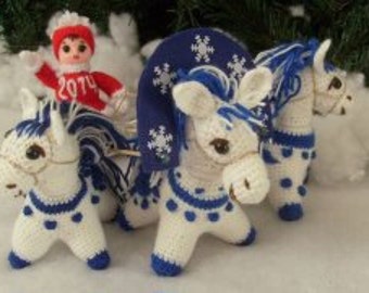 Cristmas horses