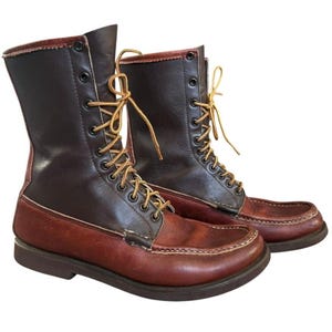 W.C. Russell モカシンブーツ ヴィンテージ size9 Russell Moccasin Boots - Etsy