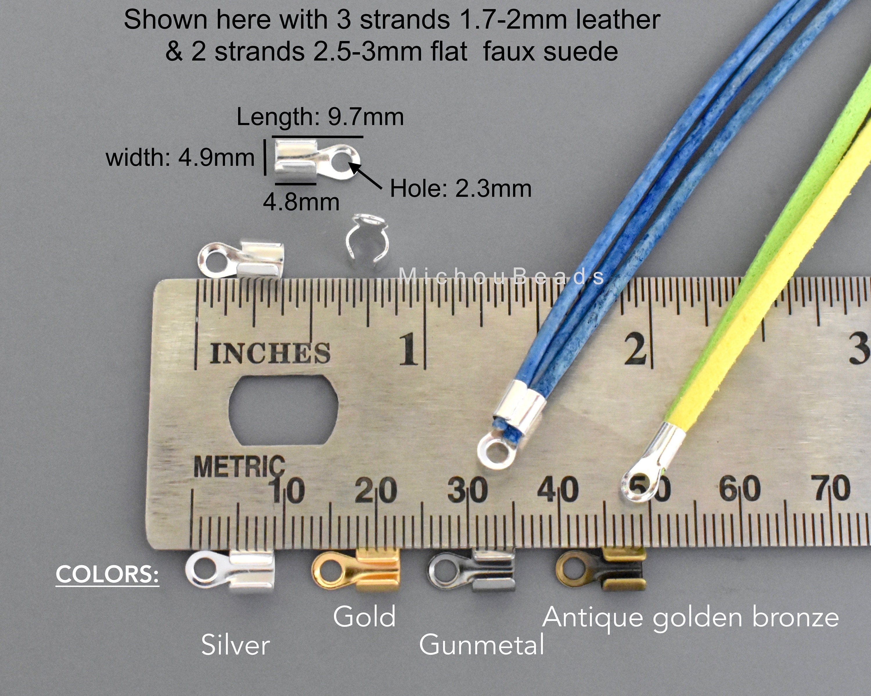 Golden crimp beads 1mm – JS CRAFTERS WORLD