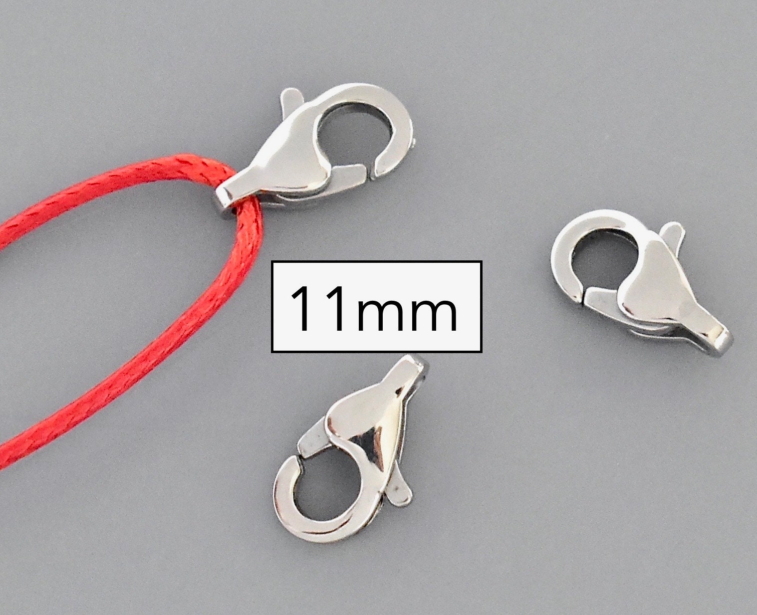 Hole 11x7mm Stainless Steel Magnetic Clasps For Bracelets Rope Handmade  Leather Cord Connector Buckle DIY Jewelry Findings