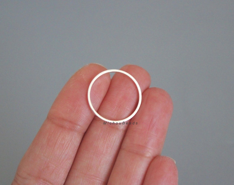 Large Eternity Round Open Circle Linking Ring Connector Hoop Geometric Large Eternity Round Open Circle Linking Ring Connector Hoop Geometric