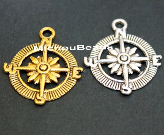 Compass charms 2024 bulk