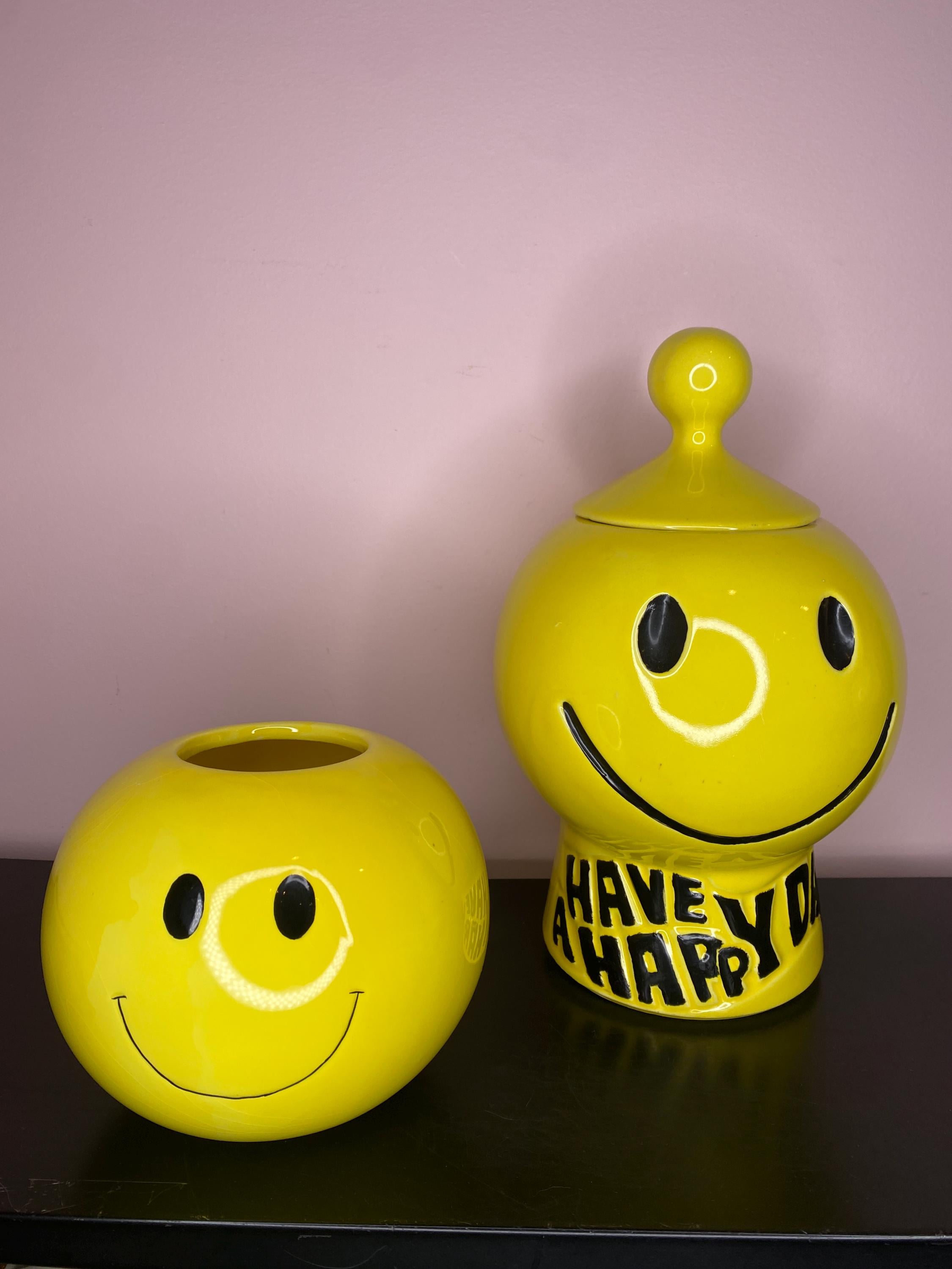 Mccoy Cookie Jar Smiley - Etsy