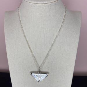 Prada necklace triangle - Etsy 日本