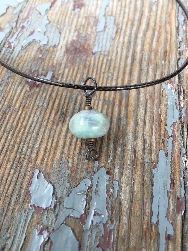 Fire Agate Gypsy Jewelry- Witchy Necklace Bohemian Jewelry Hippie Jewelry Natural Stone Necklace Stone Necklace