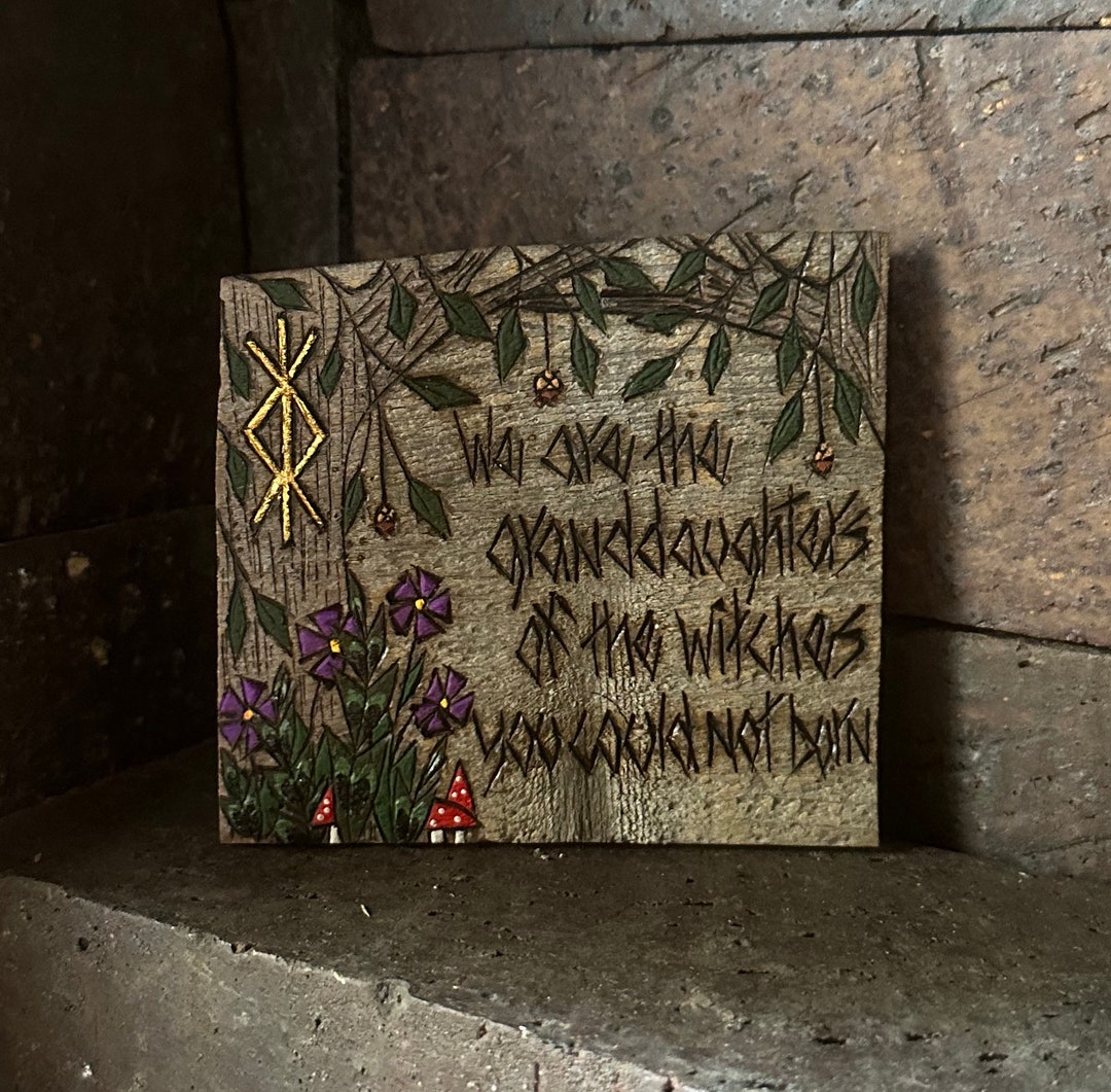 Witches - Witch Art - Magical Art - Altar Decor - Pagan - Witchy ...