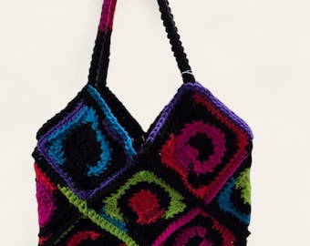 Bolso neón fluorescente