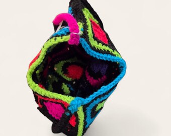 Bolso neón fluorescente