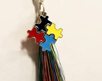 Llavero de concienciación sobre el autismo