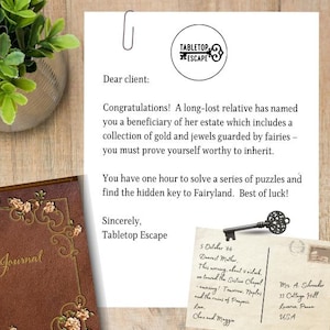 Fairyland Escape Room Digital Download