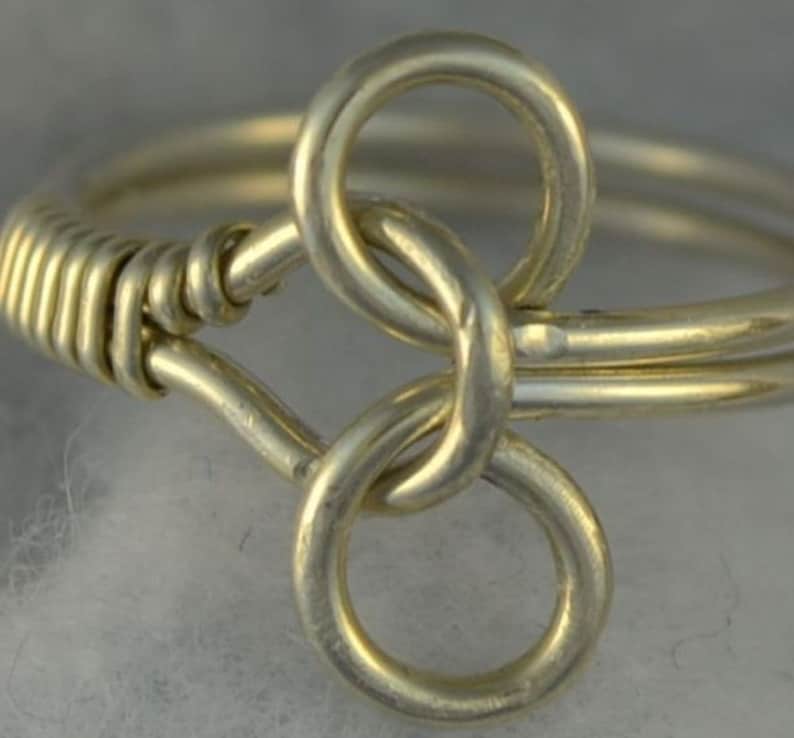 TUTORIAL Puzzle Ring Wire Wrapped Pdf. Learn to Make This Etsy