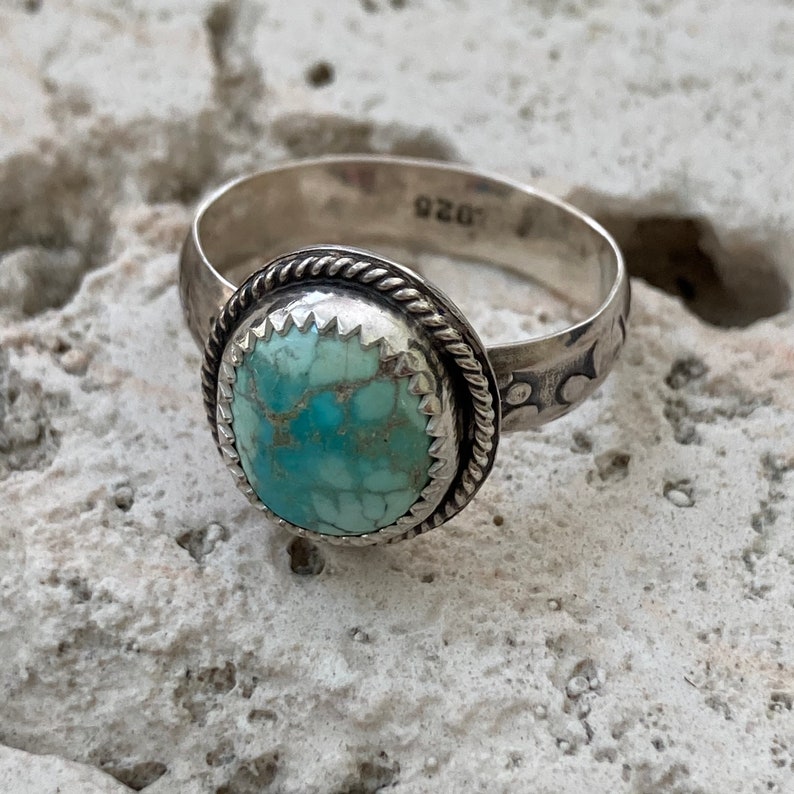 Whitewater turquoise ring image 1