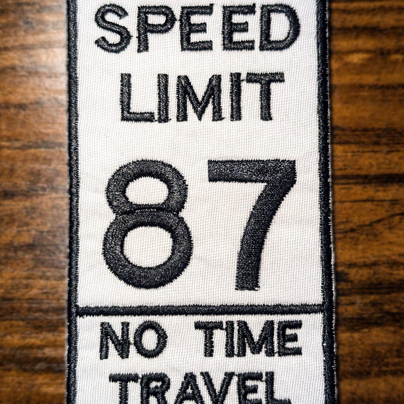 Back to the Future Patch - Etsy