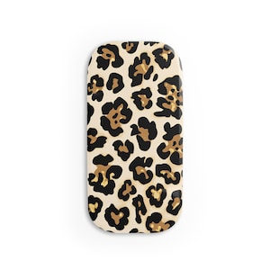 Leopardmönstrat telefonställ | Tillbehör med djärvt djurmönster