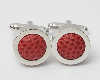 New England Patriots GAME USED Football Cufflinks