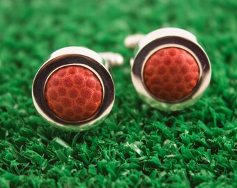 Game Used Football Cufflinks - Pick any team!