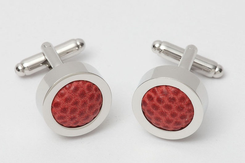 Game Used Football Cufflinks CHOOSE YOUR TEAM