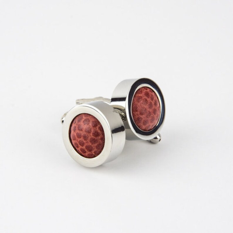 New England Patriots GAME USED Football Cufflinks