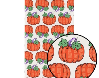 FDT Pumpkin Pattern Tea Towel | Subtle Fuck Donald Trump Fall Decor
