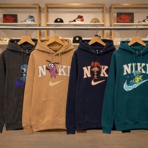 10 Anime NIKE Embroidery Designs Bundle, NIKE Machine Embroidery Files, Pes Dst Jef Exp, Anime Shirt Hoodie Designs, Instant Download image 3