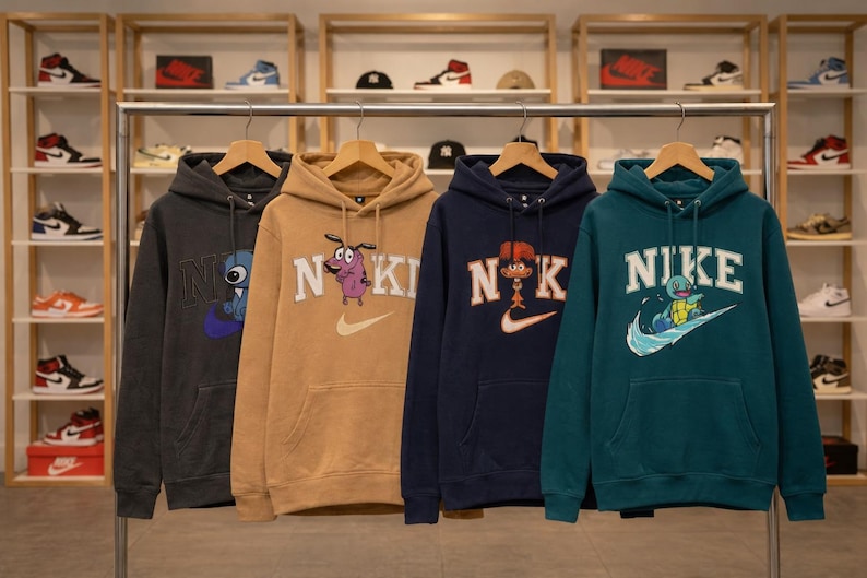 10 Anime NIKE Embroidery Designs Bundle, NIKE Machine Embroidery Files, Pes Dst Jef Exp, Anime Shirt Hoodie Designs, Instant Download image 3