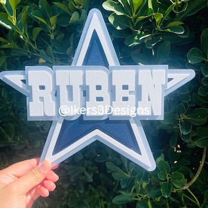Custom Dallas Cowboy Star Sign