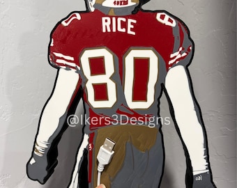 Legendary #80 Football Receiver LED Light Box