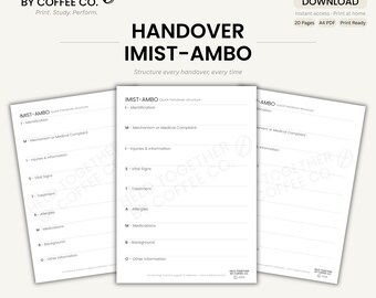 A6 Paramedic Notepad - Etsy