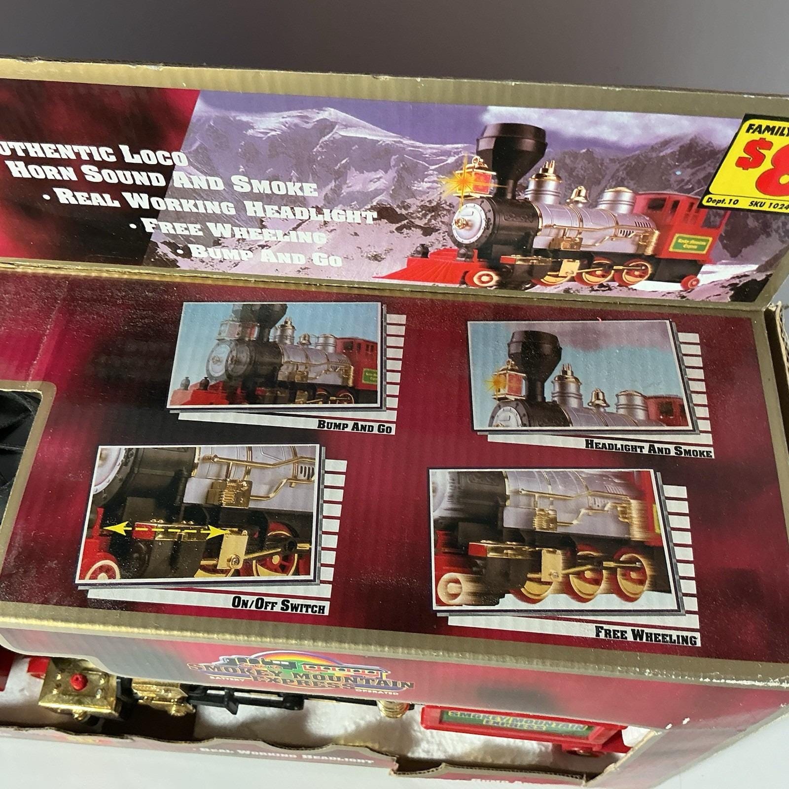 Rocky Mountain Local Motive Express Train Bump Go Sound Smoke Goat