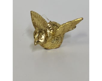 Goldener Vogel Ornament Vintage
