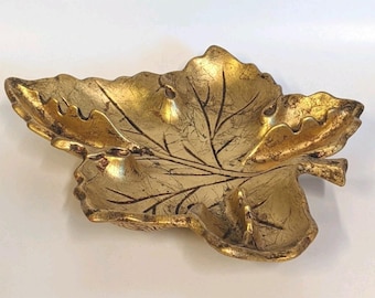 Golden Leaf Vintage Aschenbecher