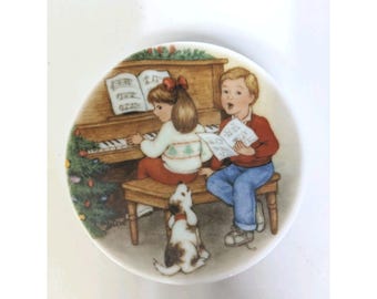 Hallmark Andenken Ornament 1992 Sweet Urlaub Harmony Sammelteller Vintage