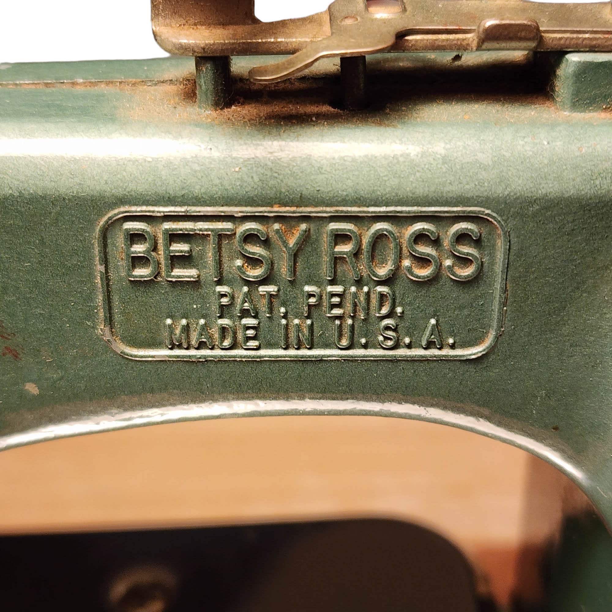 Betsy ross sewing machine