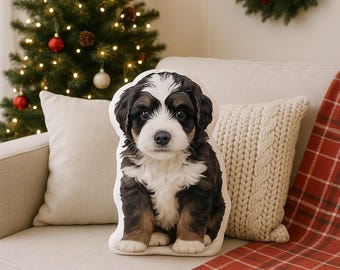 Custom Pet Pillow, Dog Photo Pillow, Personalized Pillow, Custom Shaped Pillow, Dog Pillow, Cat Pillow, Pet Memorial Gift, Pet Lover Gift