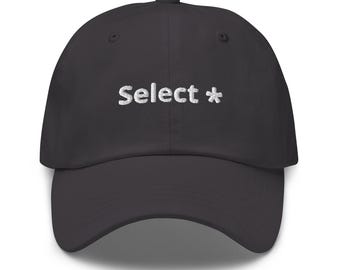 Chapéu bordado SQL Select All Data