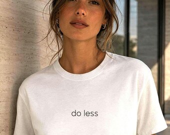 Self Care Shirt for Women, Nervous System Shirt, Slow Living Tee, Burnout Gift, Minimalist Quote Tee, Anxiety Relief Gift