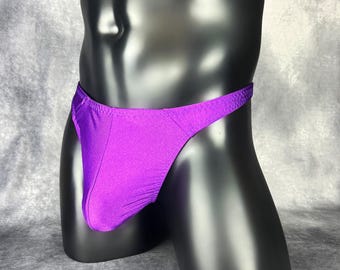 Tanga para hombre color púrpura real