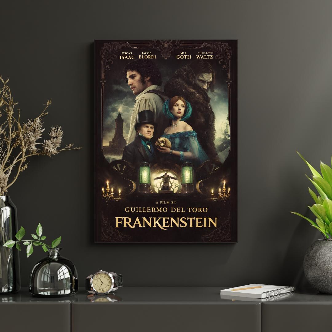 Frankenstein Movie Poster Printable | Gothic Horror Film Wall Art ...