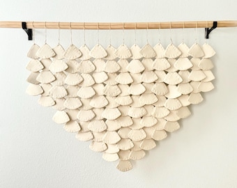 Ceramic Wall Hanging- Sand & Jute