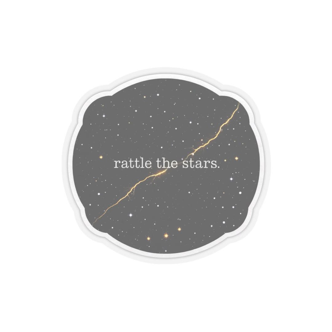 Rattle the Stars Sticker - Etsy