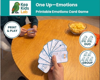 Emotions Card Game for Kids – Social Emotional Learning Activity (Printable)
