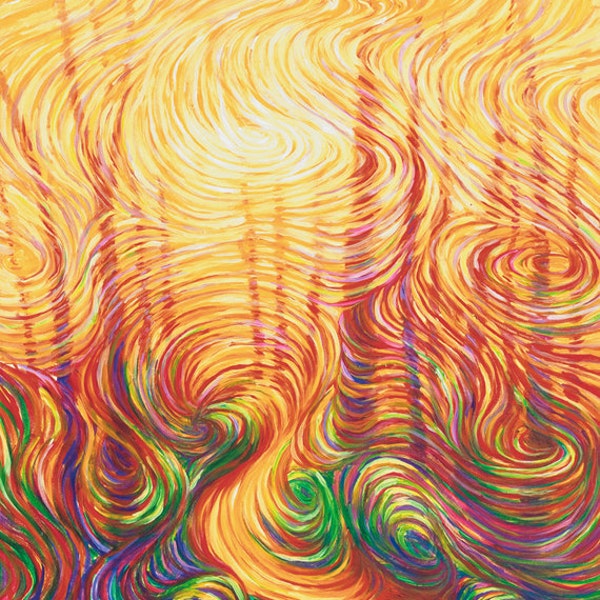 Path To The Light,  A Meeting With A Higher Power Print