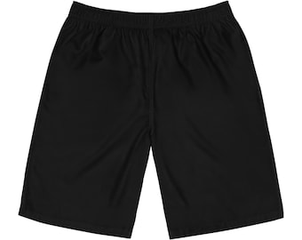 Schwarz einfarbige Shorts