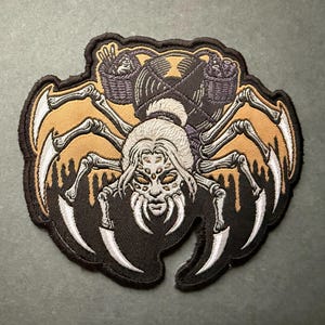 Reaper Spider Minion Patch | Dungeon Crawler Carl Upgrade Patch | Dungeon Crawler Carl Original Fan Art