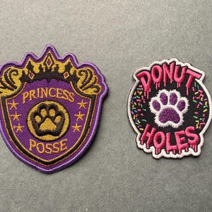 Donut Holes / Princess Posse Fan Club Patch | Princess Donut Fan Merch | Dungeon Crawler Carl Original Fan Art!