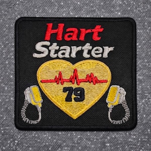 Carter Hart 79 “Hart Starter” Patch: 3D Puff Embroidered Free Shipping. Made in America
