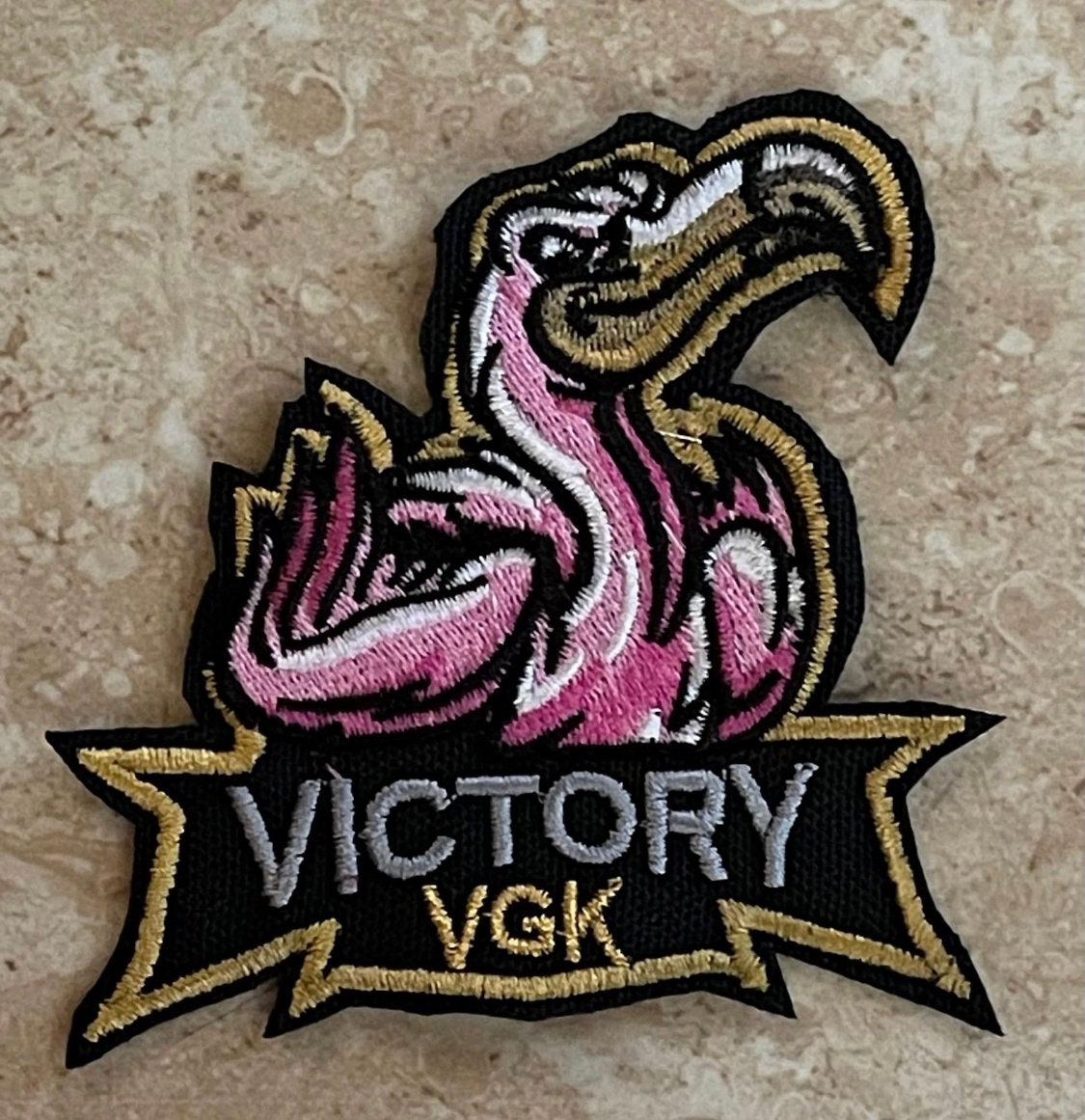 Vegas Golden Knights (VGK) Victory Flamingo Tank Tops