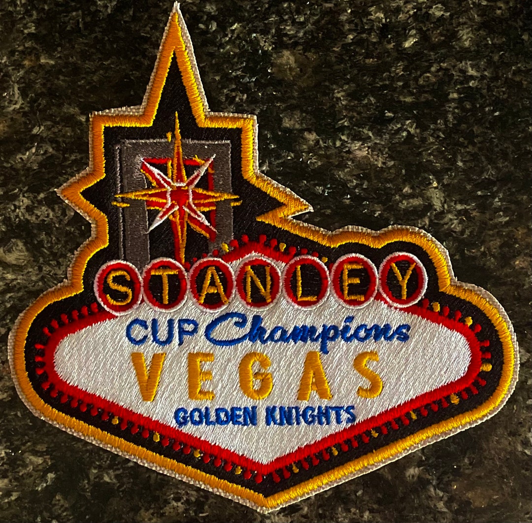 Vegas Golden Knights Hockey Vegas Sign Stanley Cup Champions Etsy