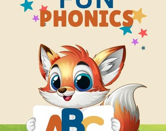 Fun Phonics Workbook | Printable Reading Phonics Activities for Kids Ages 5–8 | Homeschool & Classroom